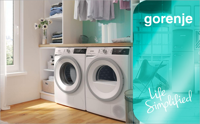 Размеры сушильных машин Gorenje