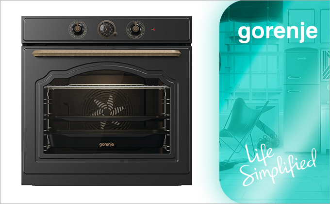 Как включить духовку в плите Gorenje