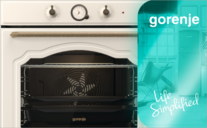 Как настроить часы на духовом шкафу Gorenje