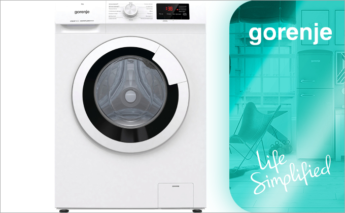 Как включить самоочистку в стиральной машине Gorenje