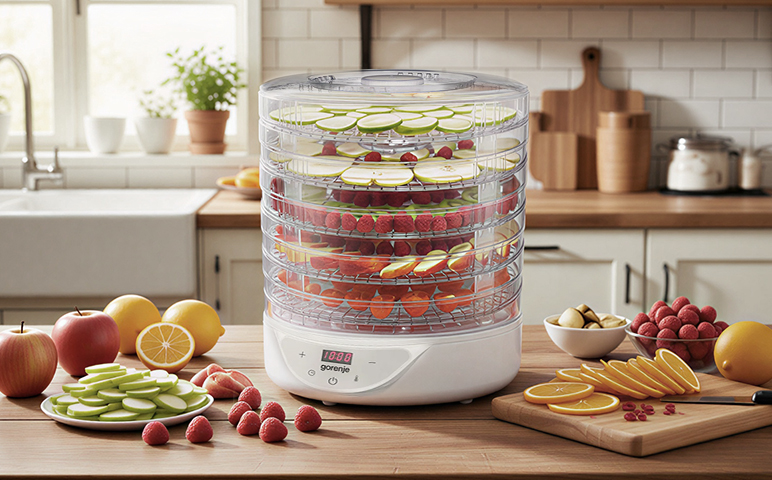 Обзор сушилки для овощей и фруктов GORENJE FDK24DW