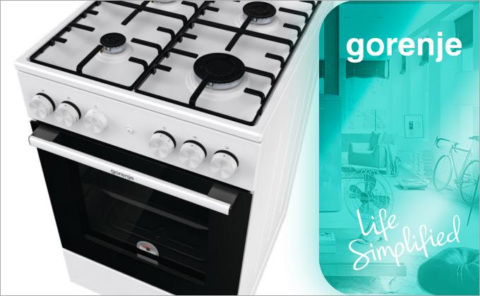 Обзор на плиту Gorenje GG5A12WH