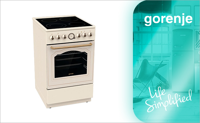 Как включить духовку в электрической плите Gorenje