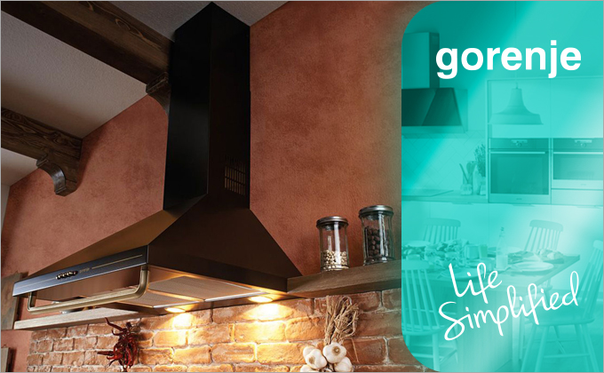 Размеры вытяжек Gorenje