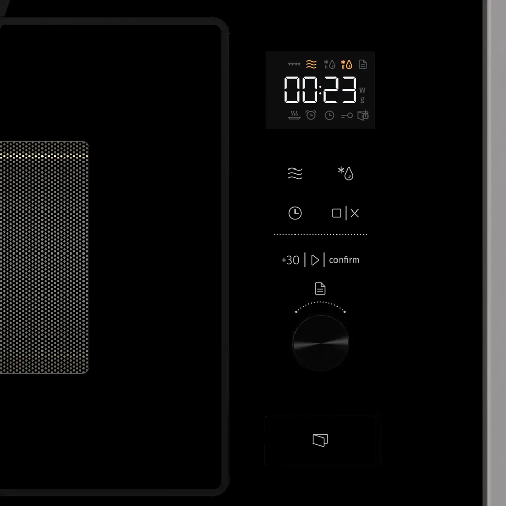 Встраиваемая микроволновая печь Gorenje BM201M2TBG черный, 20 л, 800 Вт, переключатели - сенсор, поворотный механизм, фото4