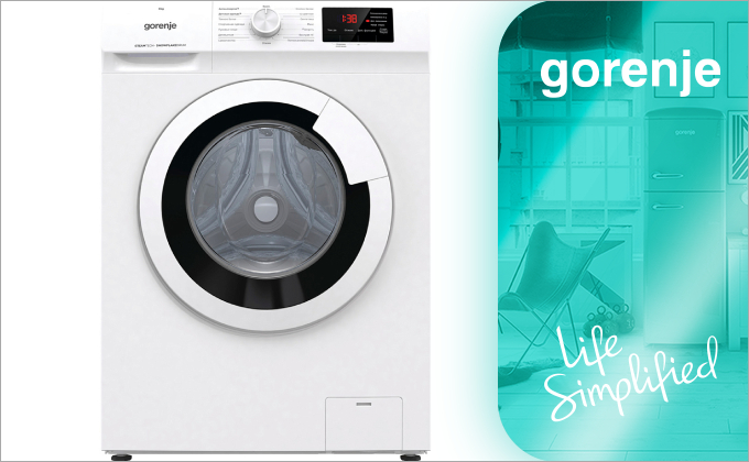 Как включить стирку на стиральной машине Gorenje