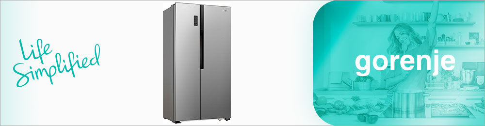 Холодильники Gorenje с расположением морозилки сбоку