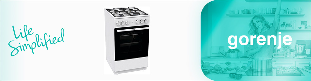 Плиты Gorenje с эргономичной формой переключателей