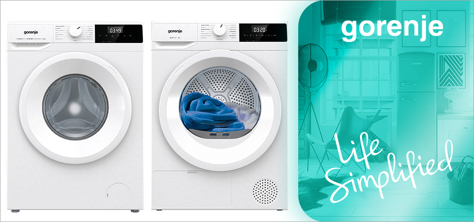 Комплект Gorenje (WNHPI84AS/R, DHNE82/C, SKHNE80W/C)