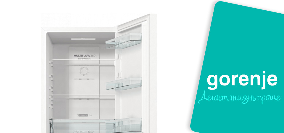 Обзор на холодильник Gorenje NRKP61EA2W4