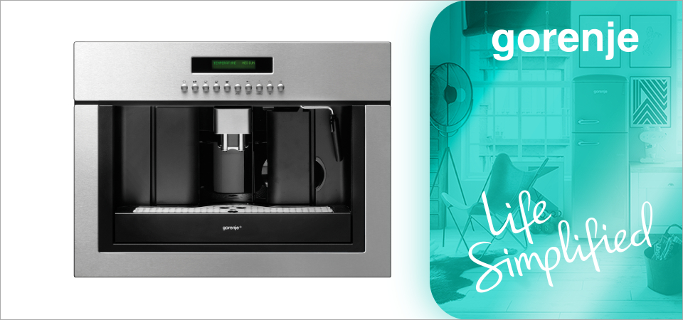 Размеры кофемашин Gorenje