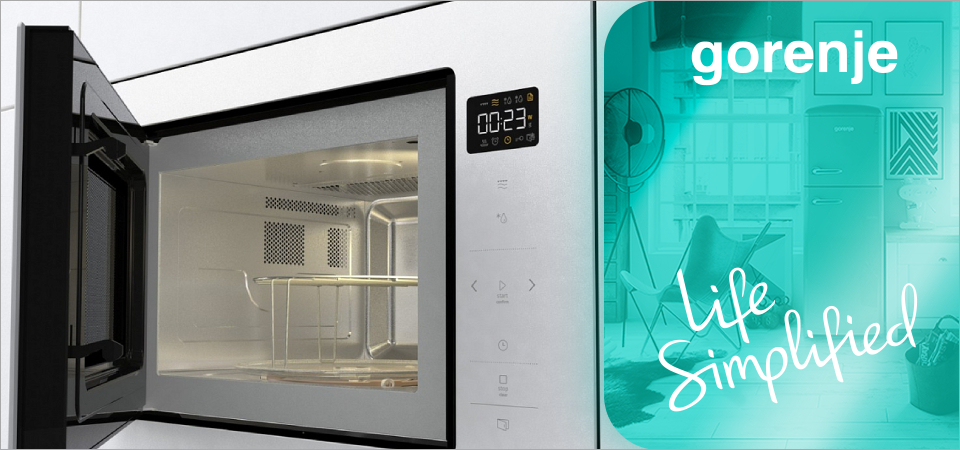 Управление микроволновыми печами Gorenje