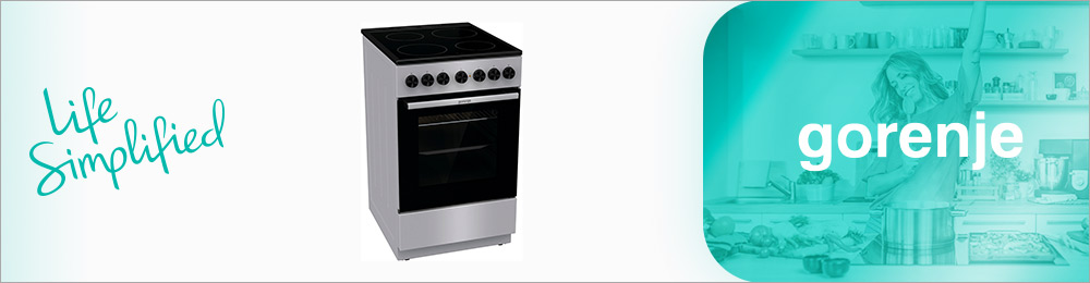 Плиты Gorenje с электрическим грилем