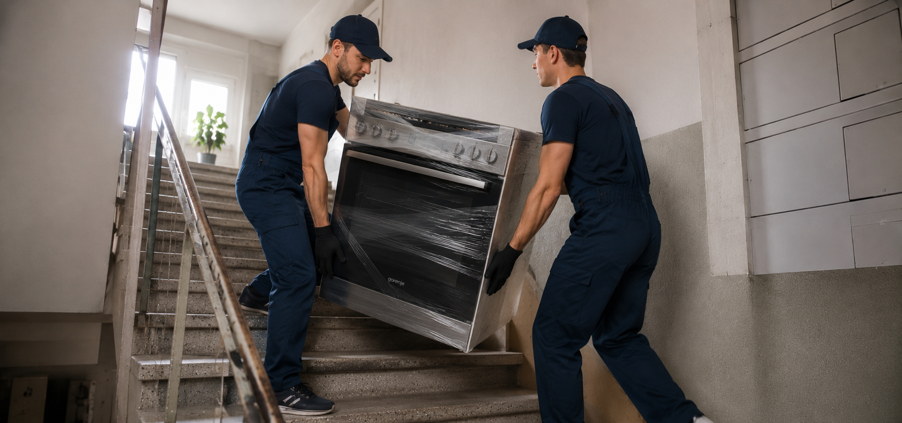 Особенности правильной перевозки плиты Gorenje