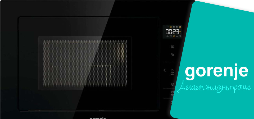 Обзор на встраиваемую микроволновую печь Gorenje BM251SG2BG