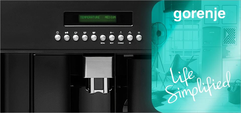 Режимы кофемашин Gorenje