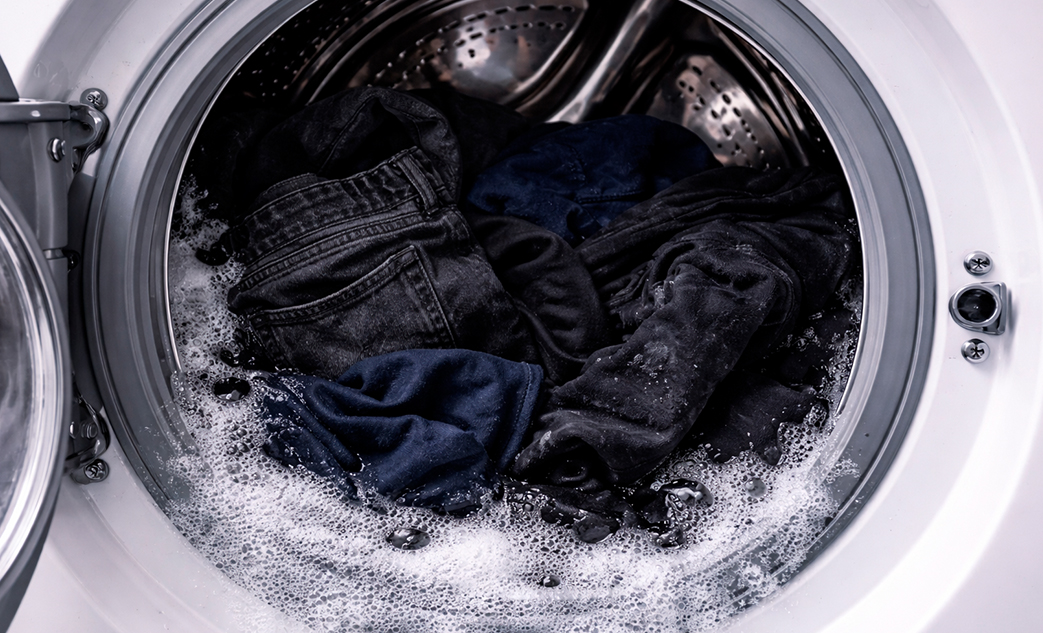 Стирка черных вещей