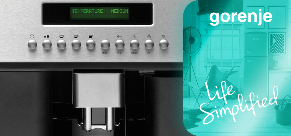 Ошибки кофемашин Gorenje Ошибки кофемашин Gorenje