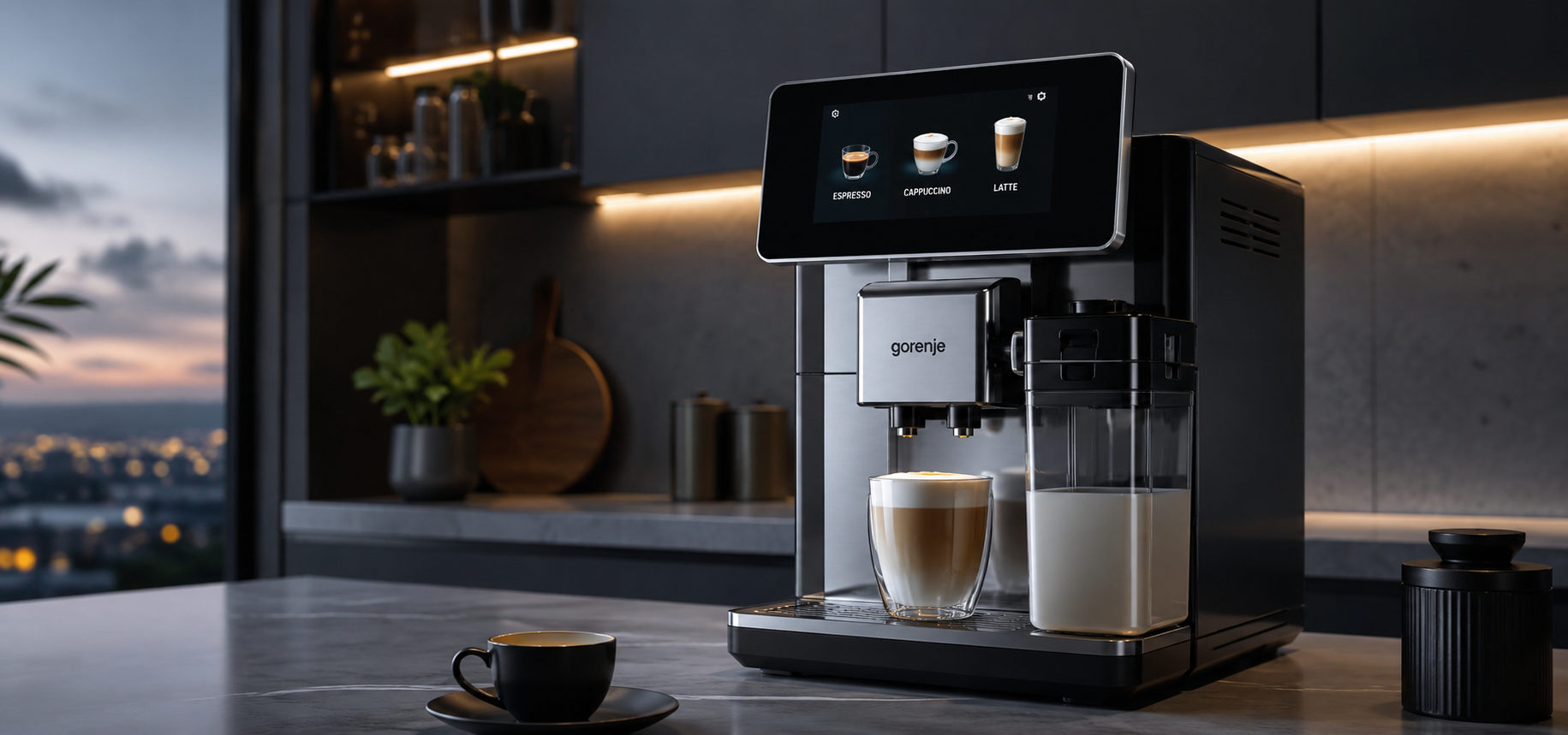 Функции кофемашин Gorenje