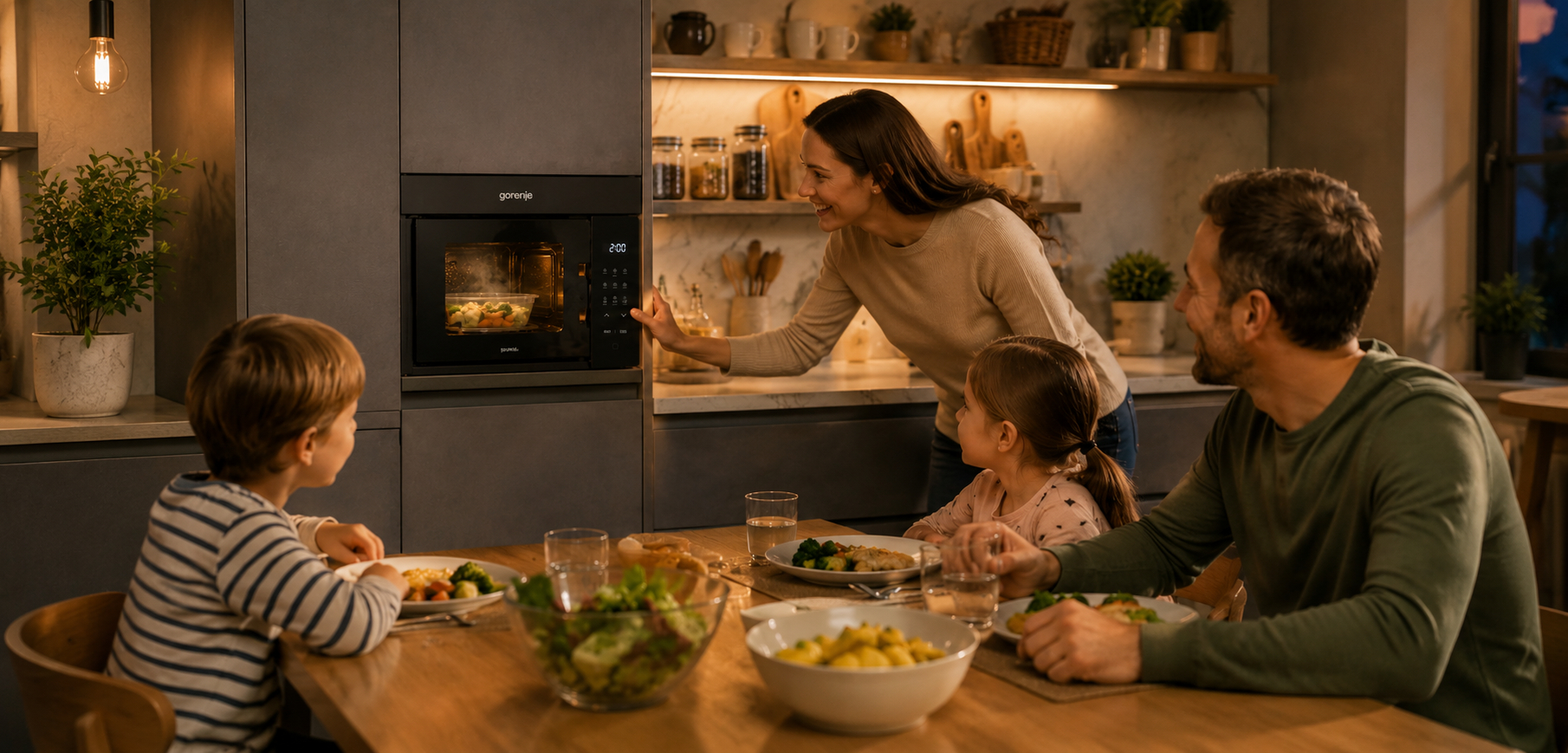 Возможности микроволновых печей Gorenje