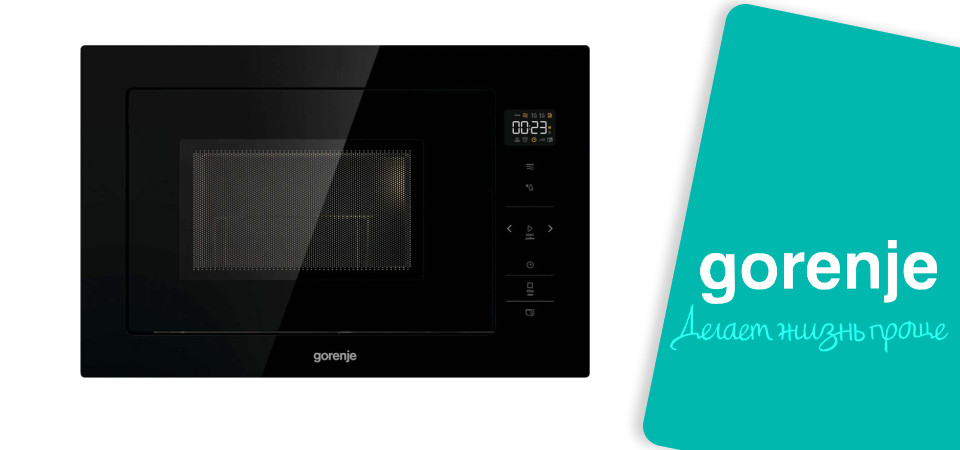 Обзор на встраиваемую микроволновую печь Gorenje BM251SG2BG