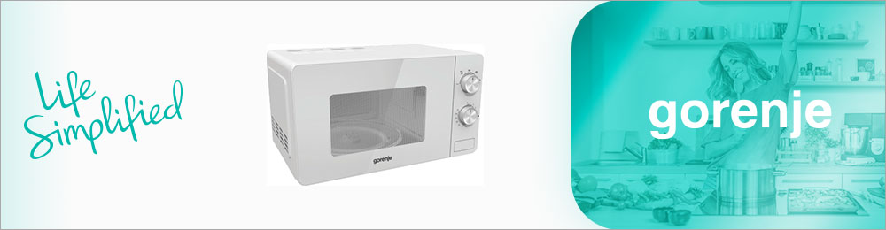 Микроволновые печи Gorenje объёмом 20 литров