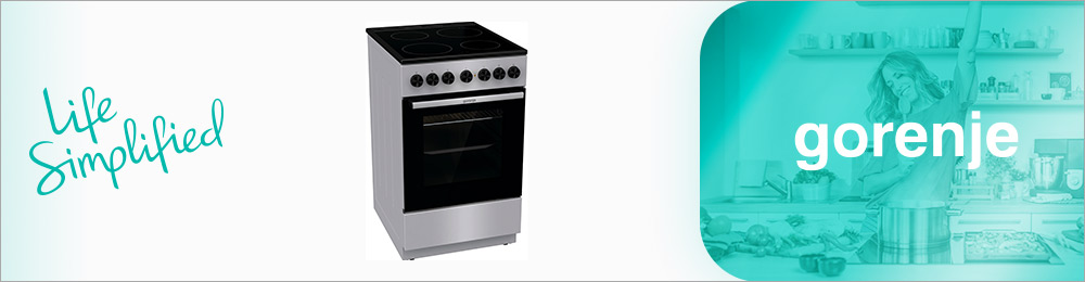 Серые плиты Gorenje