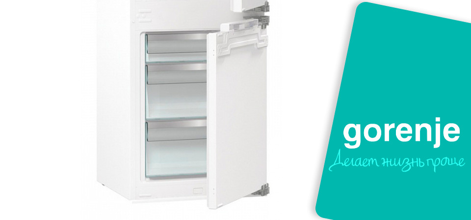 Обзор на встраиваемый холодильник Gorenje NRKI519E82WF