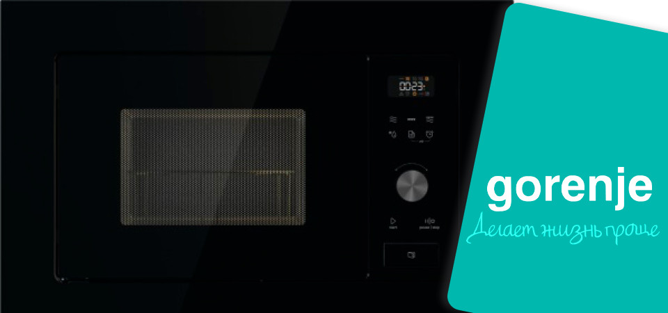 Обзор на встраиваемую микроволновую печь Gorenje BM201AG1BG