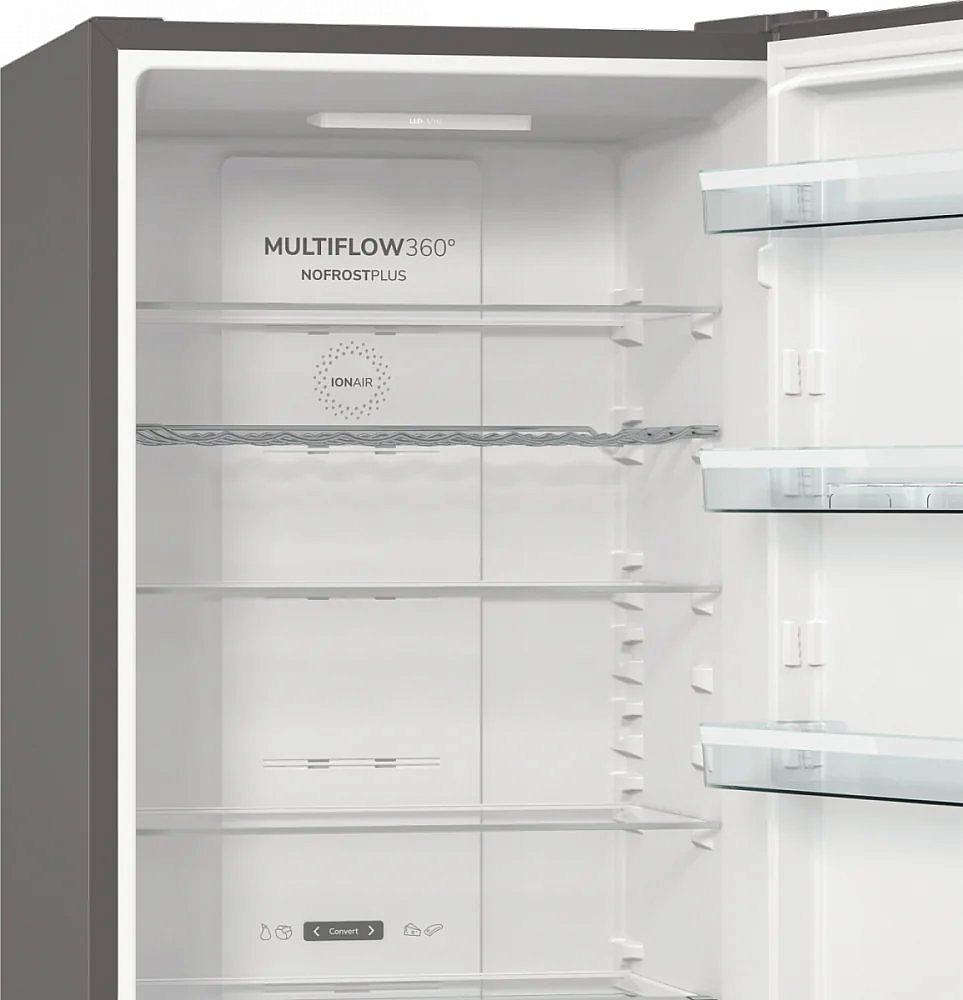 Отдельностоящий двухкамерный холодильник Gorenje NRK6202AXL4 preview 2