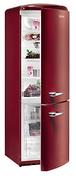 Отдельностоящий двухкамерный холодильник Gorenje RK 60359 OR