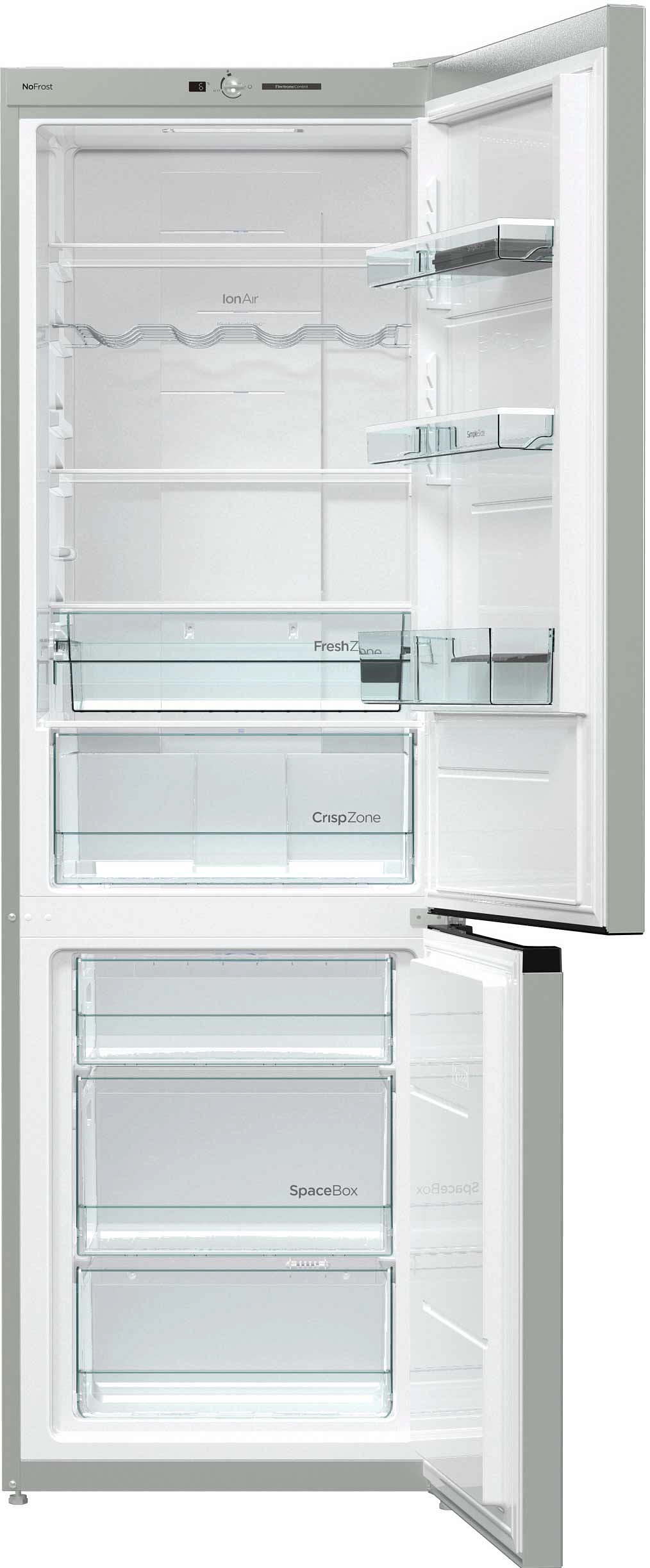 Отдельностоящий двухкамерный холодильник Gorenje NRK6191GHX4 preview 4