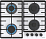 Независимая газовая варочная панель Gorenje GT642AXW