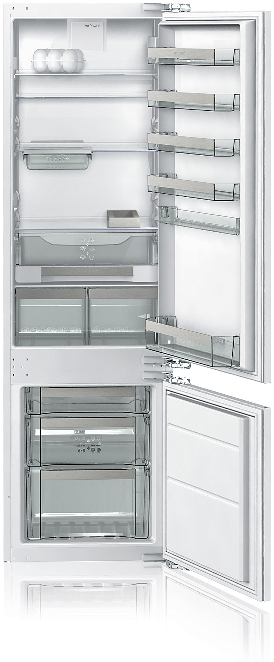 Встраиваемый двухкамерный холодильник Gorenje Plus GDC 67178 F preview 4