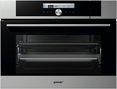 Компактная духовка с функцией пароварки Gorenje Plus GCS773X