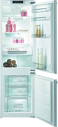Встраиваемый двухкамерный холодильник Gorenje NRKI 4181 LW