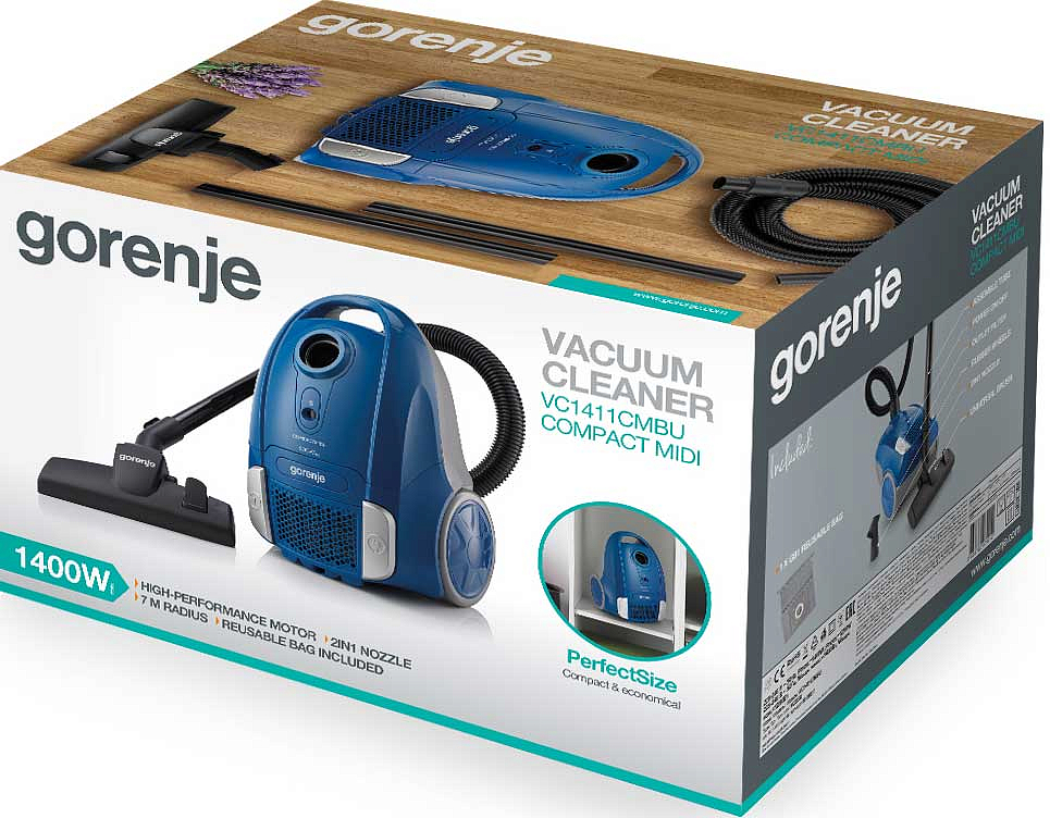 Пылесос Gorenje VC 1411 CMBU preview 4