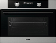 Компактная духовка с функцией микроволновой печи Gorenje Plus GCM612X