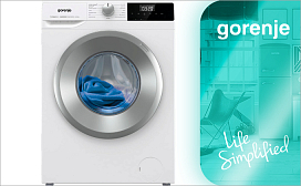 Размеры и вместимость стиральных машин Gorenje