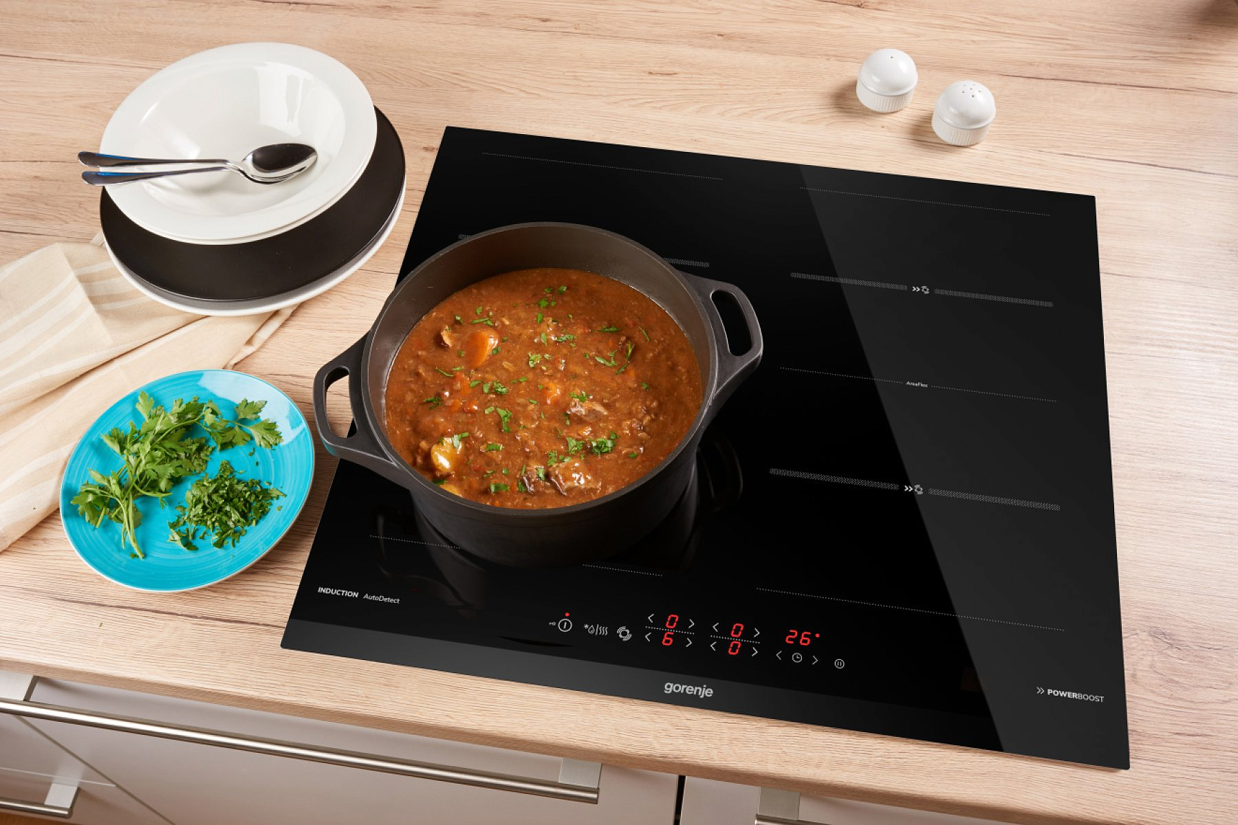 Независимая индукционная варочная панель Gorenje IT643BSC7 preview 17