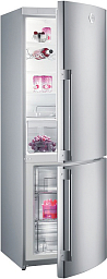 Отдельностоящий двухкамерный холодильник Gorenje NRK 68 SYA