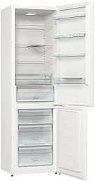 Отдельностоящий двухкамерный холодильник Gorenje RK6201SYW