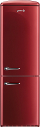 Отдельностоящий двухкамерный холодильник Gorenje RKV 60359 OR