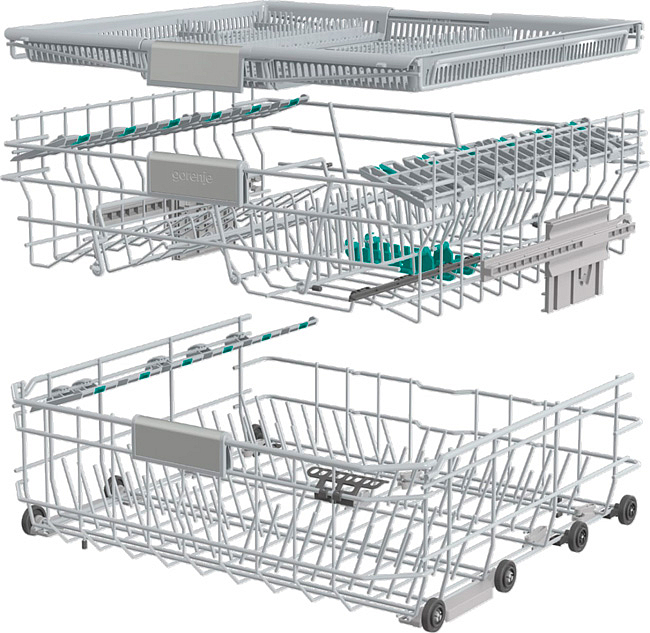Встраиваемая посудомоечная машина Gorenje GV693C61AD preview 4