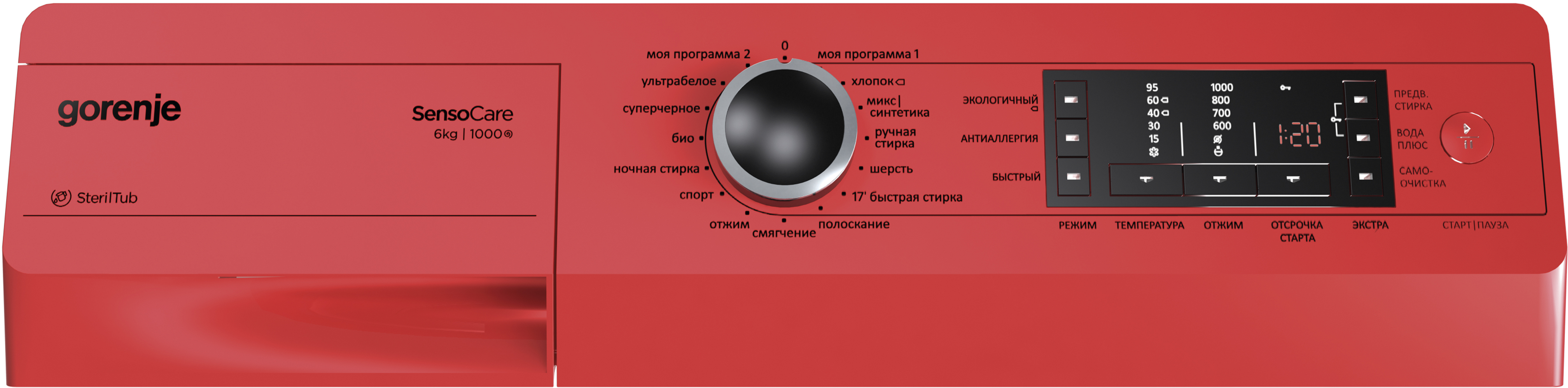 Узкая стиральная машина Gorenje W 65Z03 R/S preview 2