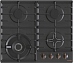 Купить Независимая газовая варочная панель Gorenje GTW641INB  preview 1