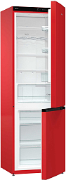 Отдельностоящий двухкамерный холодильник Gorenje NRK6192CRD4