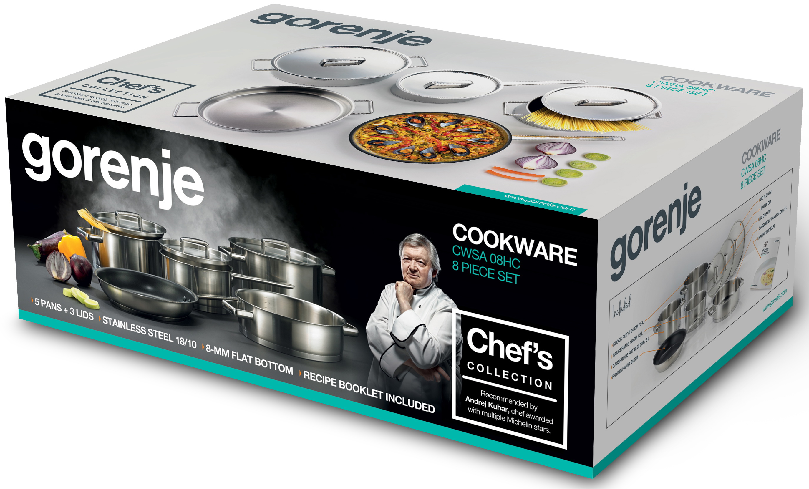 Набор посуды Gorenje CWSA 08 HC preview 6