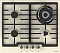 Независимая газовая варочная панель Gorenje GW6N41ZCLI