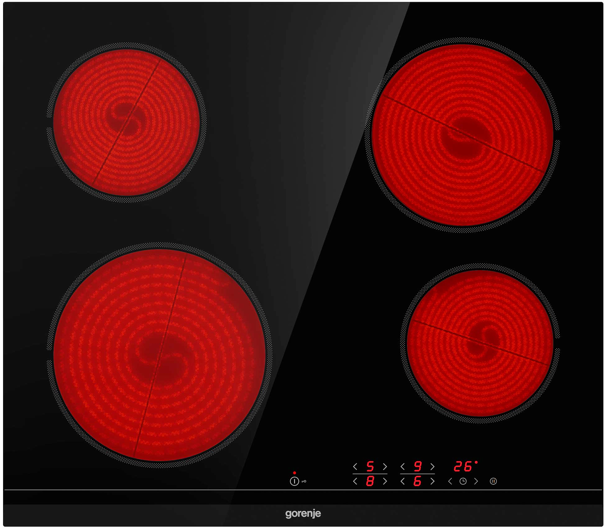 Независимая стеклокерамическая варочная панель Gorenje ECT641BCSC preview 7